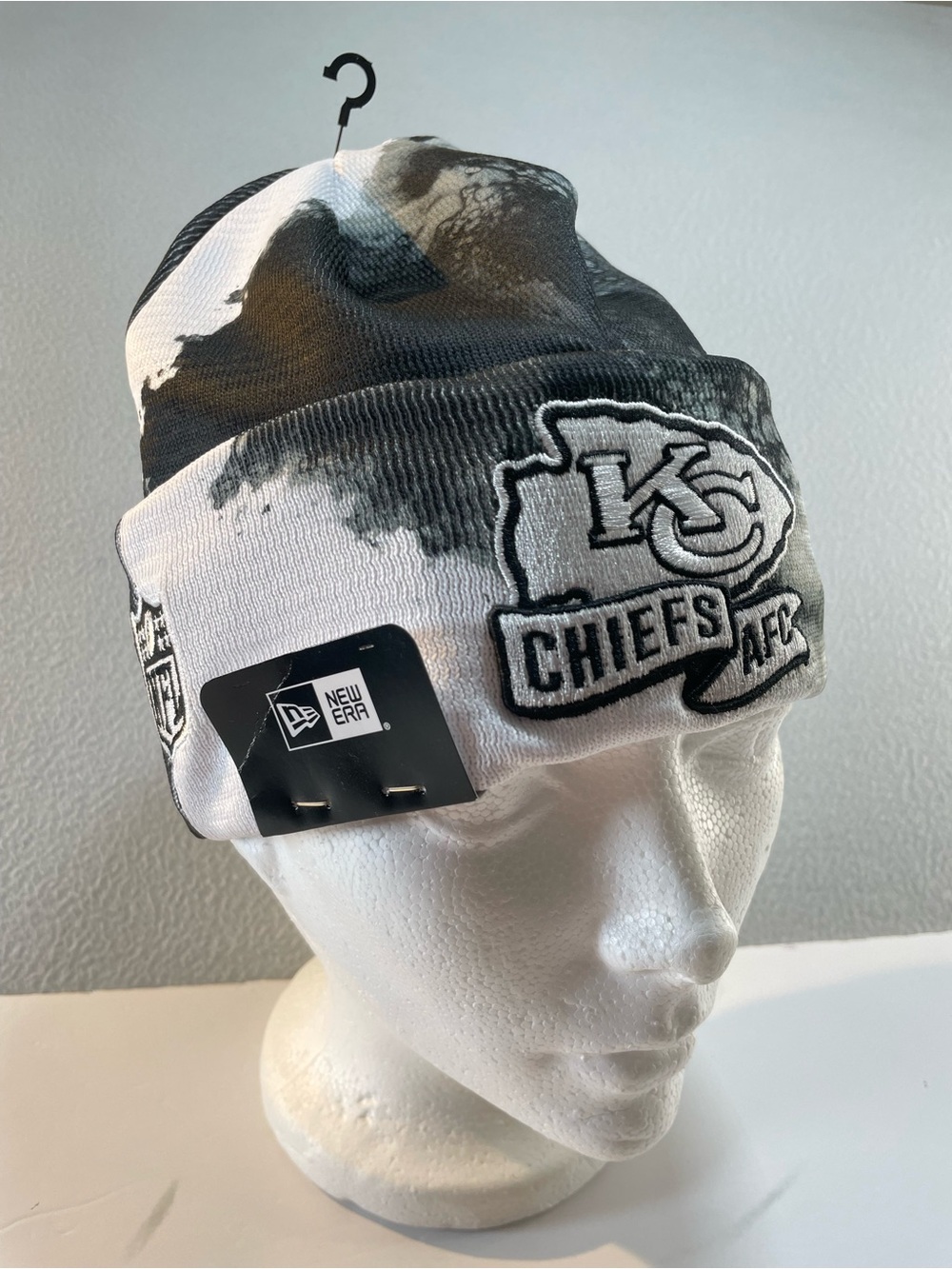 New Era Unisex Ink Knit Kansas City Chiefs AFC Toque NWT!